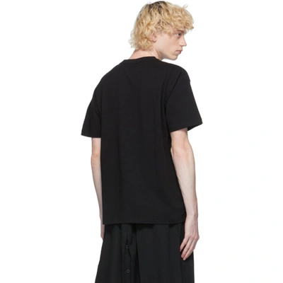 Shop Yohji Yamamoto Black New Era Edition Address T-shirt