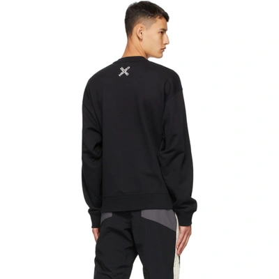 Shop Kenzo Black Sport Sweater In 99 Black