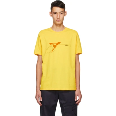 Shop Affix Yellow S.e.s Inc. T-shirt
