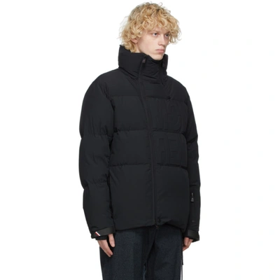 Shop Moncler Black Down Arvier Jacket In 999 Black