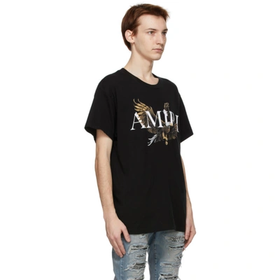 Shop Amiri Black Eagle T-shirt