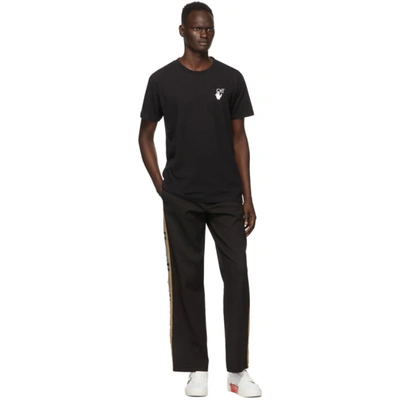 Shop Off-white Black Pascal Arrows T-shirt In 1001 Blkwhi