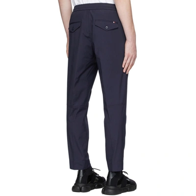 Shop Moncler Navy Sport Trousers In 779 Navy