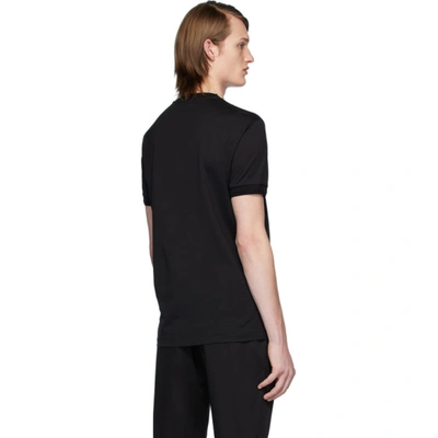 Shop Dolce & Gabbana Black Dna T-shirt In N0000 Nero