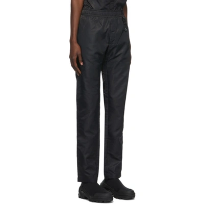 Shop Alyx 1017  9sm Black Suit Trousers In Blk0001 Bla