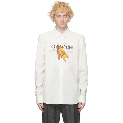 Shop Off-white Pascal Wet Floor Shirt In 0118 Whiyel