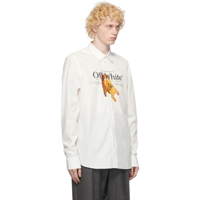 Shop Off-white Pascal Wet Floor Shirt In 0118 Whiyel