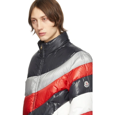 Shop Moncler Multicolor Down Argentiere Jacket In 742 Multi