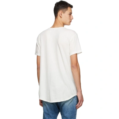 Shop R13 Off-white Pocket T-shirt