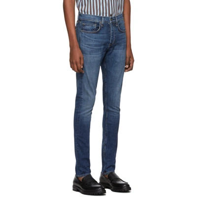 Shop Rag & Bone Blue Fit 1 Jeans In 420 Throop