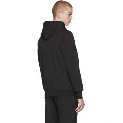 Shop Apc Black Jjjjound Edition Justin Hoodie In Noir