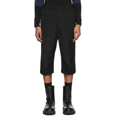 Shop Givenchy Black Ski Shorts In 001-black