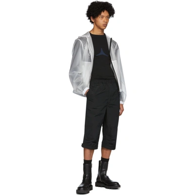 Shop Givenchy Black Ski Shorts In 001-black