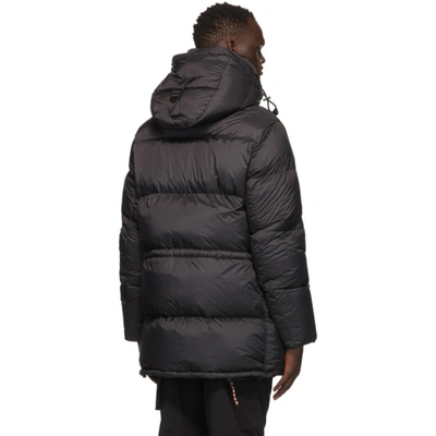 Shop Burberry Black Down Lockwood Jacket In Black A1189