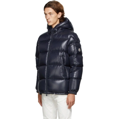 Moncler Ecrins Hooded Down Puffer Jacket In Blue | ModeSens