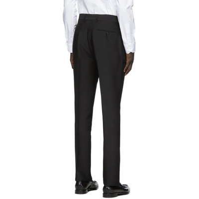 Shop Fendi Black Faded 'forever ' Trousers In F0qa1 Black