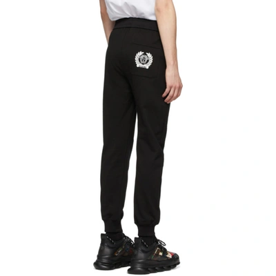 Shop Versace Ssense Exclusive Black Medusa Laurel Lounge Pants In A2024 Black