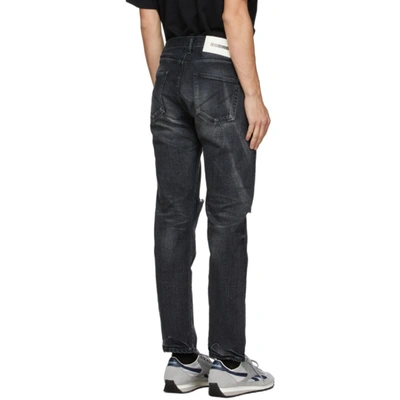 Shop Neighborhood Black Washed C-pt Skinny Jeans