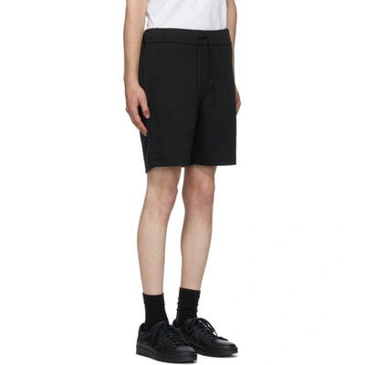 Shop A.p.c. Black Francois Shorts In Lzz Noir