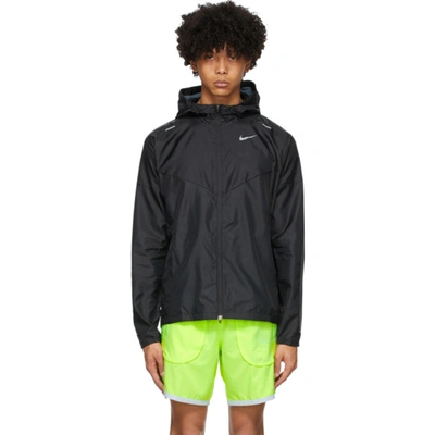 Nike Windrunner Hooded Jacket In Black | ModeSens