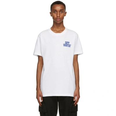 Off-white Hands Arrows Print Cotton T-shirt In White | ModeSens