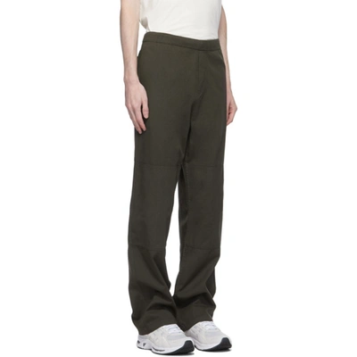 Shop Hope Grey Slack Trousers In Charcoal