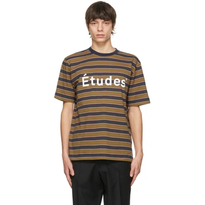 Shop Etudes Studio Multicolor Striped Wonder Études T-shirt