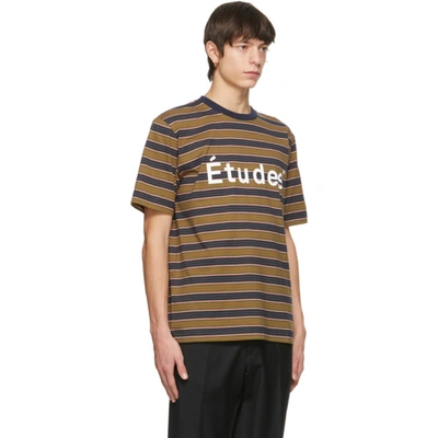 Shop Etudes Studio Multicolor Striped Wonder Études T-shirt
