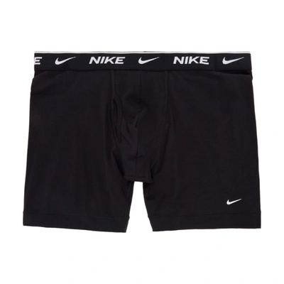 Shop Nike Three-pack Multicolor Cotton Everyday Boxer Briefs In 900 Whtgryb