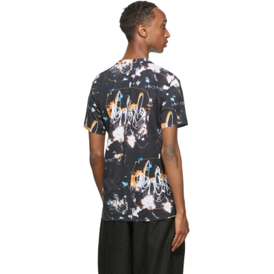 Shop Comme Des Garçons Shirt Black Futura Edition Print T-shirt In 1 Print A