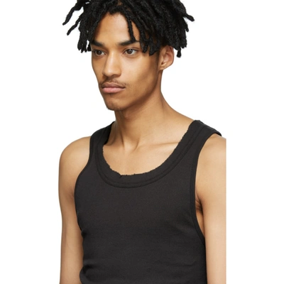 Shop Bed J.w. Ford Black Distressed Tank Top