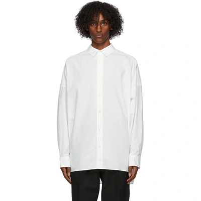 Shop Ambush White Hat Shirt In Off White