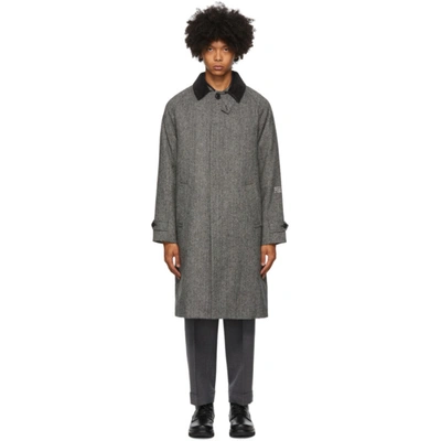 Shop Moncler Genius 7 Moncler Fragment Hiroshi Fujiwara Grey Down Valloryx Coat In 940grey