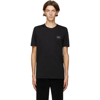 Shop Dolce & Gabbana Black Essentials T-shirt In N0000 Nero
