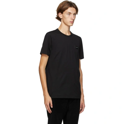 Shop Dolce & Gabbana Black Essentials T-shirt In N0000 Nero