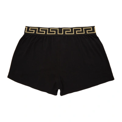 Shop Versace Underwear Black Medusa Boxers In A80g Black