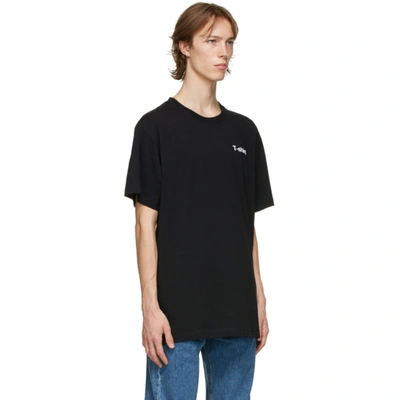 Shop Vetements Black Definition T-shirt In Black 14619857