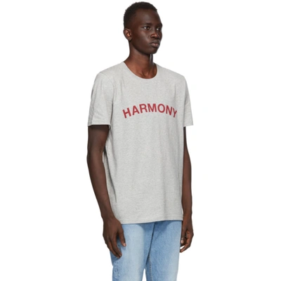 Shop Harmony Grey Teo T-shirt In 0005 Ash Gr