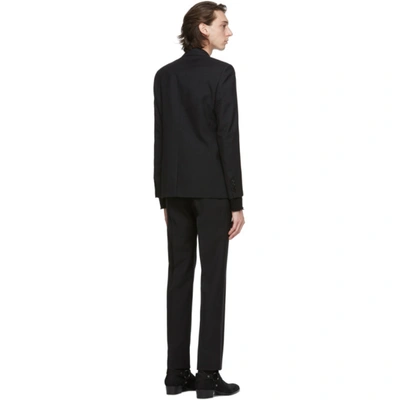 Shop Saint Laurent Black Classic Suit In 1000 Black