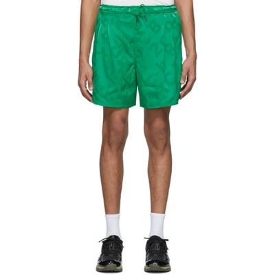 Shop Rochambeau Green Sport Shorts