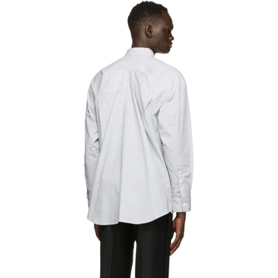 Shop Ader Error White Cinder Pocket Shirt