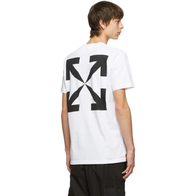 Shop Off-white White Slim Mona Lisa T-shirt In White Black