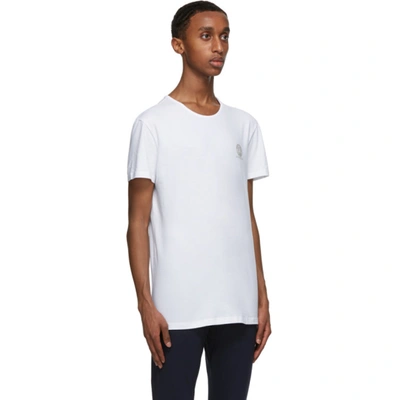 Shop Versace White Medusa T-shirt In A1001 White