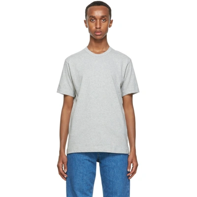 Shop Comme Des Garçons Shirt Grey Forever T-shirt In 3 Top Grey