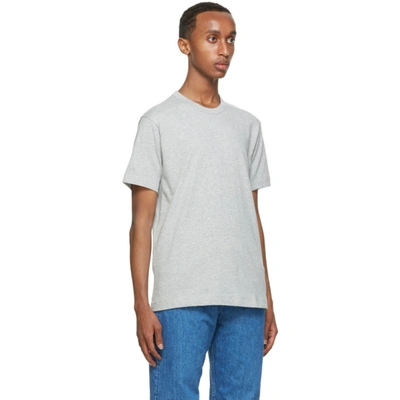 Shop Comme Des Garçons Shirt Grey Forever T-shirt In 3 Top Grey