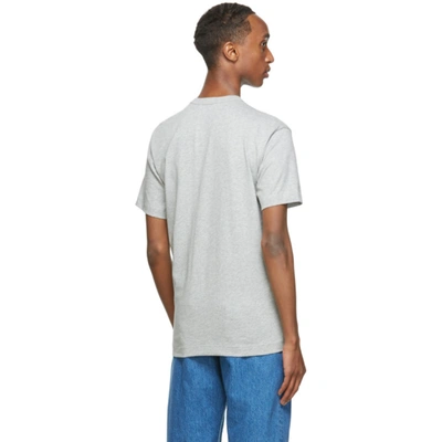 Shop Comme Des Garçons Shirt Grey Forever T-shirt In 3 Top Grey