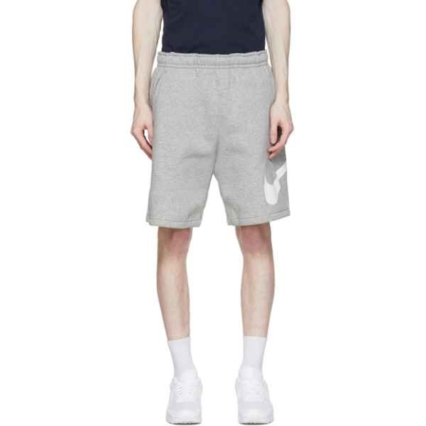 nike grey club shorts