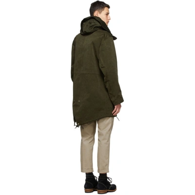 Shop Ten C Khaki The Parka Jacket In 677 Sand