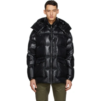 Shop Moncler Genius 2 Moncler 1952 Black Down Tethys Jacket In 999 Black