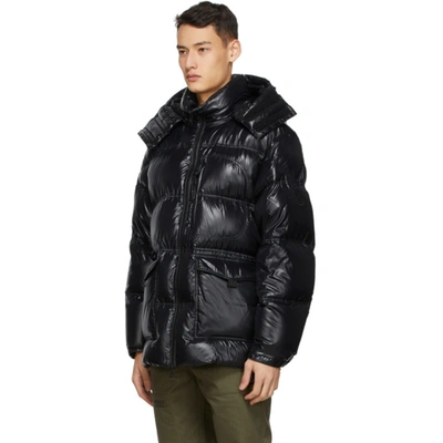 Shop Moncler Genius 2 Moncler 1952 Black Down Tethys Jacket In 999 Black